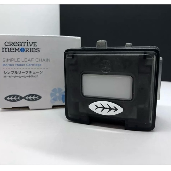 Creative Memories Border Maker Cartridge BMC - Simple Leaf Chain - Punch / Tool - Picture 1 of 6